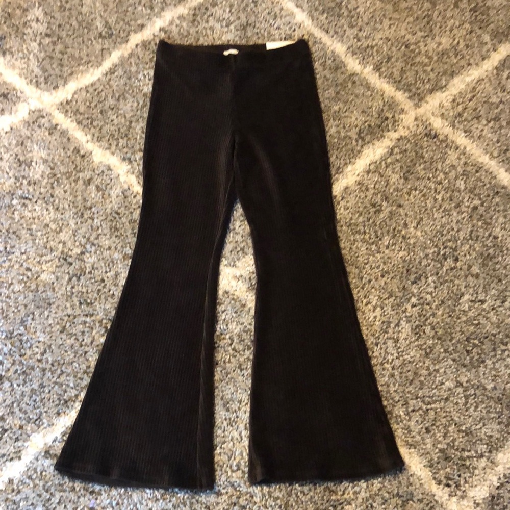 BIG ISO!!! AEO super high rise corduroy flare legging L / XL